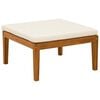 vidaXL Repose-pieds Bois d'Acacia Massif Naturel