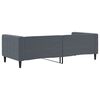 vidaXL Lit de repos sans matelas gris fonc&eacute; 90x200 cm velours