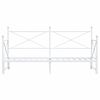 vidaXL Lit de jour avec gigogne sans matelas blanc 75x190 cm