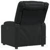vidaXL Fauteuil de massage inclinable Noir Similicuir