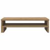 vidaXL Support de moniteur chêne artisanal 54x22x15 cm bois ingénierie