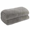 vidaXL Couverture lest&eacute;e avec housse Gris 120x180 cm 9 kg Tissu