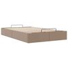 vidaXL Cadre de lit ottoman sans matelas cappuccino 120x200 cm