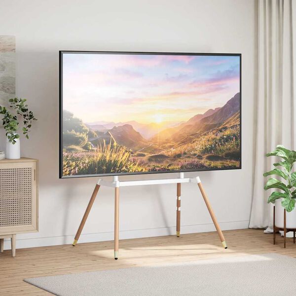 vidaXL Support TV chevalet pour &eacute;cran 37-86 pouces max VESA 400x600 mm
