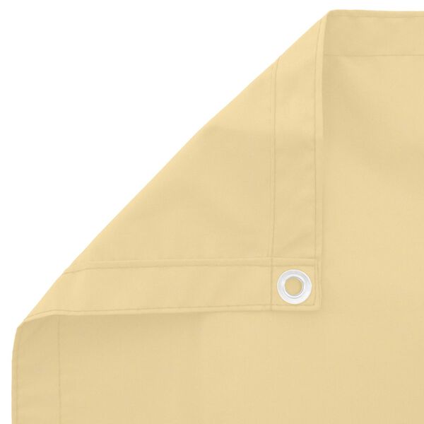 vidaXL &Eacute;cran de balcon Oxford alu enduit de PU