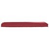 vidaXL Coussin Bordeaux 140 x 40 x 8 cm Tissu Oxford