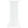 vidaXL Support pour aquarium blanc 60x30x60 cm bois d'ing&eacute;nierie