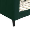 vidaXL Lit de repos sans matelas vert foncé 80x200 cm velours