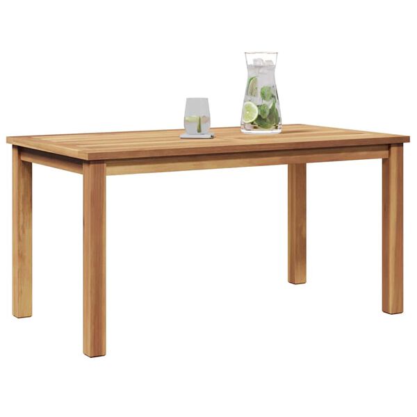 vidaXL Table basse Marron 90 x 50 x 45.5 cm Bois de teck solide