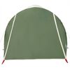 vidaXL Tente familiale tunnel 6 personnes vert imperméable