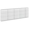 vidaXL Gabion avec fil de 5 mm et maille de 5x10 cm 450x30x150 cm