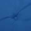 vidaXL Coussins de chaise de jardin &agrave; dossier haut lot de 6 bleu royal
