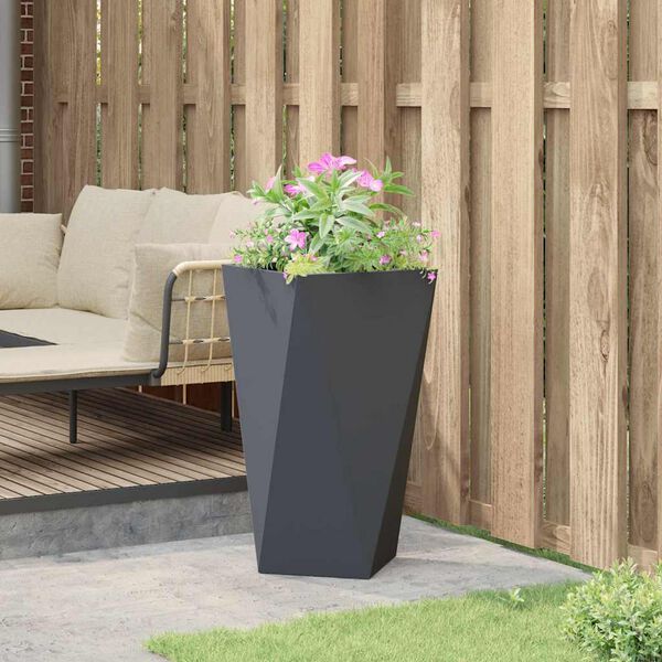 vidaXL Jardini&egrave;re Anthracite 40 x 40 x 75 cm Acier
