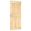 vidaXL Porte NARVIK 90x210 cm bois massif de pin