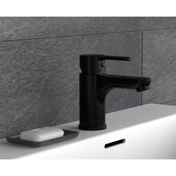 SCH&Uuml;TTE Mitigeur de lavabo DENVER Noir mat