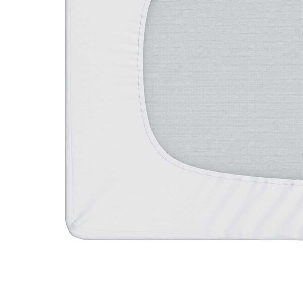 vidaXL Prot&egrave;ge-matelas blanc 120x220 cm imperm&eacute;able