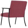 vidaXL fauteuil Bordeaux 59 x 75 x 78 cm tissu