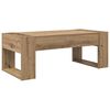 vidaXL Table basse Ch&ecirc;ne artisanal 110 x 50 x 41 cm Bois d'ing&eacute;nierie
