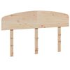 vidaXL T&ecirc;te de lit 150 cm bois massif de pin