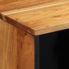 vidaXL Buffet Naturel 80 x 33,5 x 75 cm Bois d'Acacia Massif