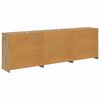 vidaXL Buffets avec tiroir 3 pcs Ch&ecirc;ne artisanal 70 x 35,5 x 67,5 cm