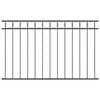 vidaXL &Eacute;l&eacute;ment de cl&ocirc;ture Assen Gris 170 x 100 cm Acier
