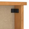 vidaXL Porte-manteau mural SANDNES 87x12x35 cm bois massif pin