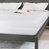 vidaXL Matelas Blanc 140 x 190 cm Ressort ensach&eacute;