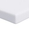 vidaXL Surmatelas Blanc 160 x 200 cm Tissu Jacquard