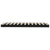 vidaXL Cadre de lit sans matelas noir 75x190 cm bois de pin massif