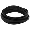 vidaXL Sangle en Cuir Noir 1000 x 0,8 cm Cuir