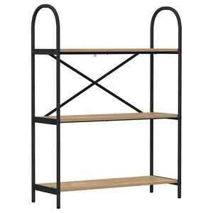 vidaXL &Eacute;tag&egrave;re 3 niveaux 80 x 30 x 109 cm Bois d'ing&eacute;nierie