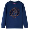 Sweatshirt pour enfants bleu marine 92