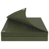 vidaXL B&acirc;che avec &oelig;illets Vert 8 x 12 m 90 gsm PE