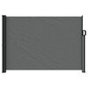 vidaXL Store lat&eacute;ral r&eacute;tractable Anthracite 140 x 500 cm