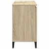 vidaXL Armoire salle de bain ch&ecirc;ne sonoma 65x33x60 cm