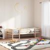 vidaXL Cadre de lit pour enfants sans matelas 80x200 cm pin massif