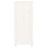 vidaXL Buffet blanc 70x35x80 cm bois massif de pin