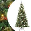 vidaXL Sapin de No&euml;l Artificiel &agrave; Branches Articul&eacute;es Vert 240 cm