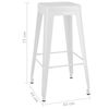 vidaXL Ensemble de bar 5 pcs Noir et blanc