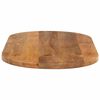 vidaXL Dessus de table 120x60x3,8 cm ovale bois massif de manguier
