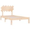 vidaXL Cadre de lit sans matelas 100x200 cm bois massif