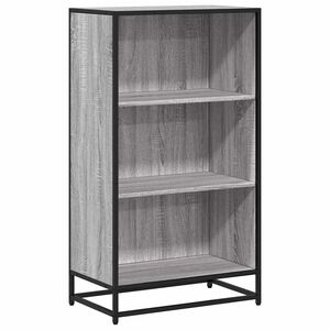 vidaXL Biblioth&egrave;que sonoma gris 60x35x107,5 cm bois d'ing&eacute;nierie