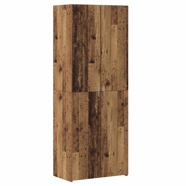 vidaXL Haut Armoire Bois ancien 70 x 42.5 x 185 cm Bois d'ing&eacute;nierie