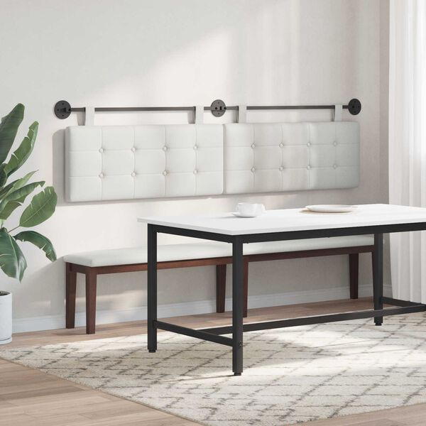 vidaXL T&ecirc;te de lit suspendue Montage mural Simili cuir