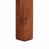 vidaXL Table console 120x30x76 cm bois massif d'acacia