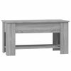 vidaXL Table basse Sonoma gris 101x49x52 cm Bois d'ing&eacute;nierie