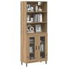 vidaXL Haut Armoire Ch&ecirc;ne artisanal 69,5 x 34 x 180 cm