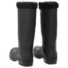vidaXL Bottes de pluie avec chaussettes amovibles noir taille 44 PVC