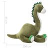 vidaXL dinosaure brontosaure en peluche Vert